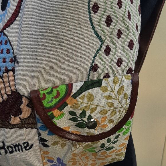 Cutest Owl Backpack/Overnight Bag/Diaper Bag - Picture 2 of 4